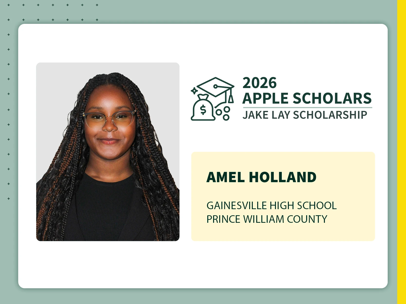 2026 Scholarship Winner